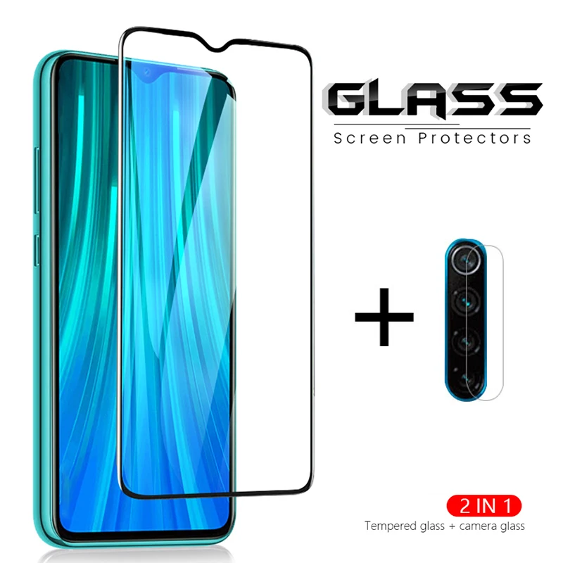 Чехол для redmi note 8 t защитная пленка из закаленного стекла экрана xiaomi readmi not 7 6 pro 6pro