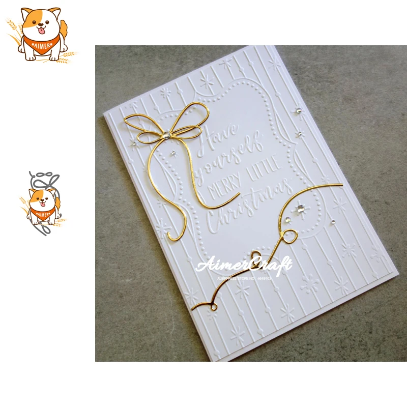 

Ribbon Bow Series Metal Cutting Dies Scrapbooking Stencil DIY Decorative Embossing Craft Die Cuts Card Making New Dies For 2019