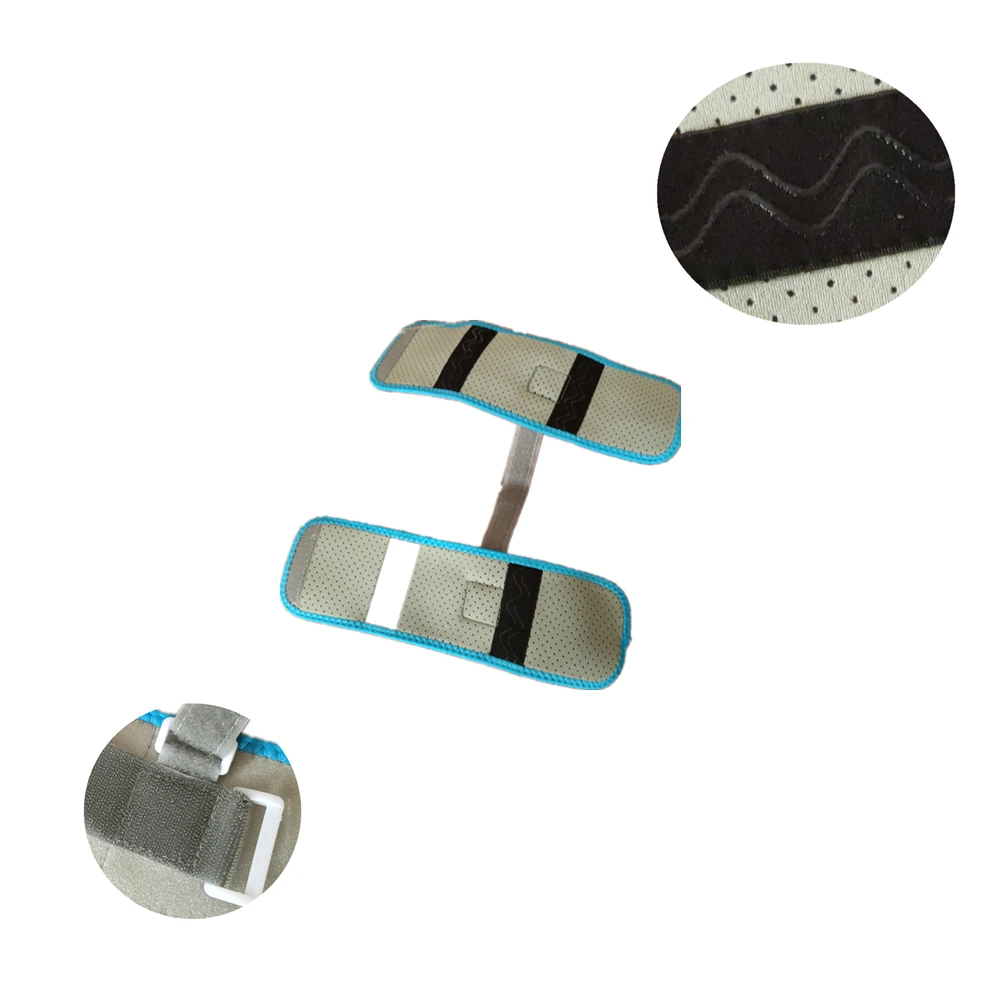 Ankle Support Drop Foot Brace Orthosis-Comfort Cushioned Adjustable Wrap Compression for Improved Walking Gait Prevents Cramps