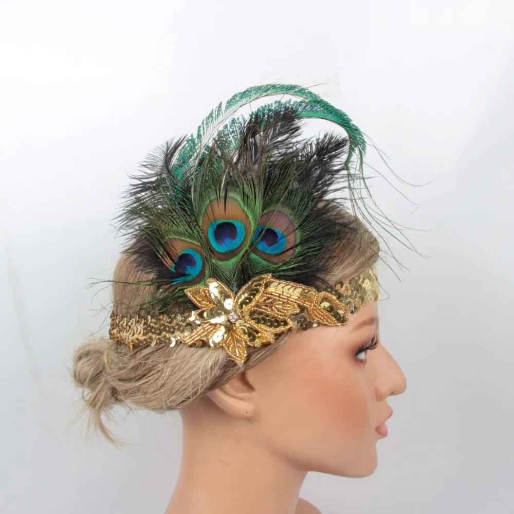 Gatsby-Hair-Accessories-Gold-Sequins-For-Costume (3)
