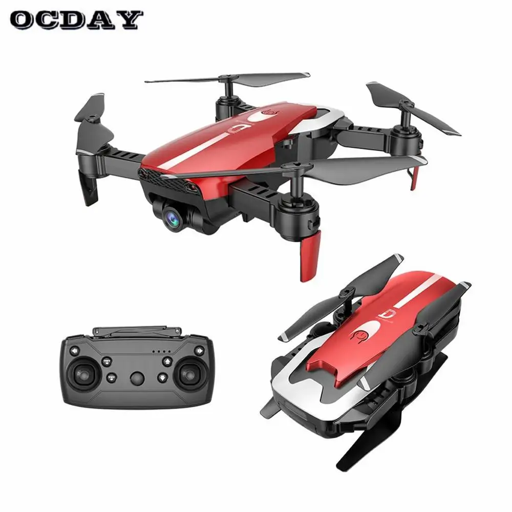 Красный X12 RC складной Дрон Квадрокоптер удержание высоты с Wi-Fi камерой видео один ключ возврат Безголовый режим 3D флип tz - Цвет: Красный