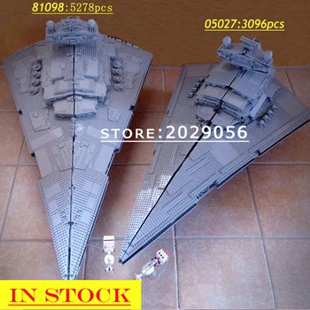 

75252 81098 05027 05028 In Stock The Super Imperial Star Destroyer UCS Fighters Star Wars Model Blocks 10030 05130 81030 11447
