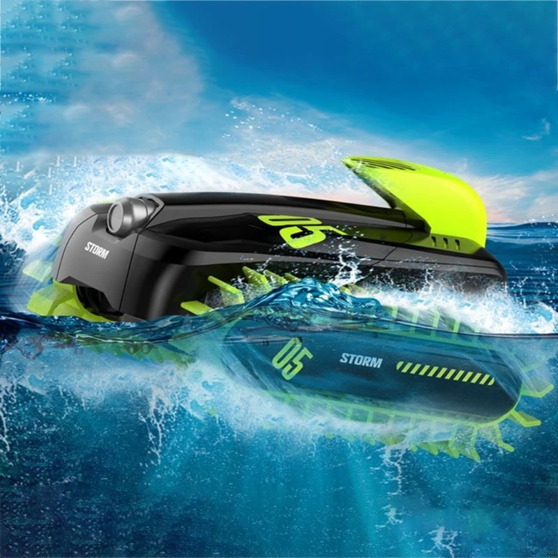 18SL02 1/16 RC автомобиль трюк лодка дистанционное управление 4WD грузовик амфибия