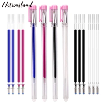 

10/20pcs Fabric Marker Heat Erasable Pen Refill Iron-on High Temperature Disappearing for DIY Patchwork Dressmaking Sewing Tool