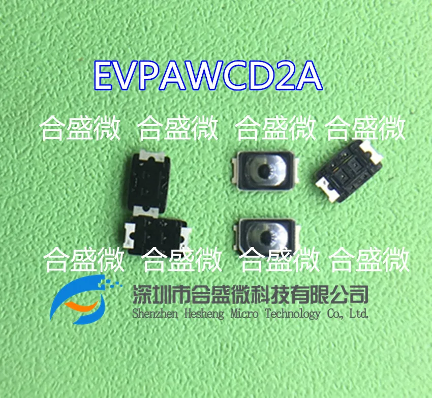 20pcs Tact Switch Evpawcd2a Smd 2 Pin 3*2*0.6mm Small Button Cell Phone