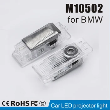 

2Pcs LED Car Door Logo Light Doors Laser Welcome atmosphere lamp Projector Lamp For BMW 7 Series E65 E66 E67 E68 E70 F15 G30 G31