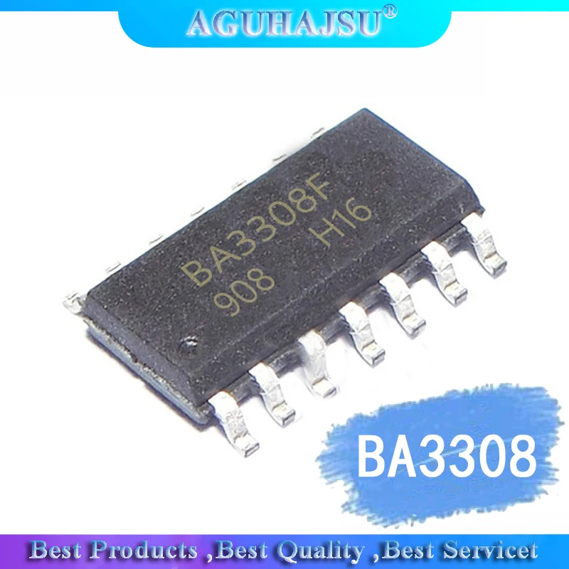 2 шт./лот BA3308 BA3308F-E2 соп-14 аудио усилитель новый оригинальный | Электронные