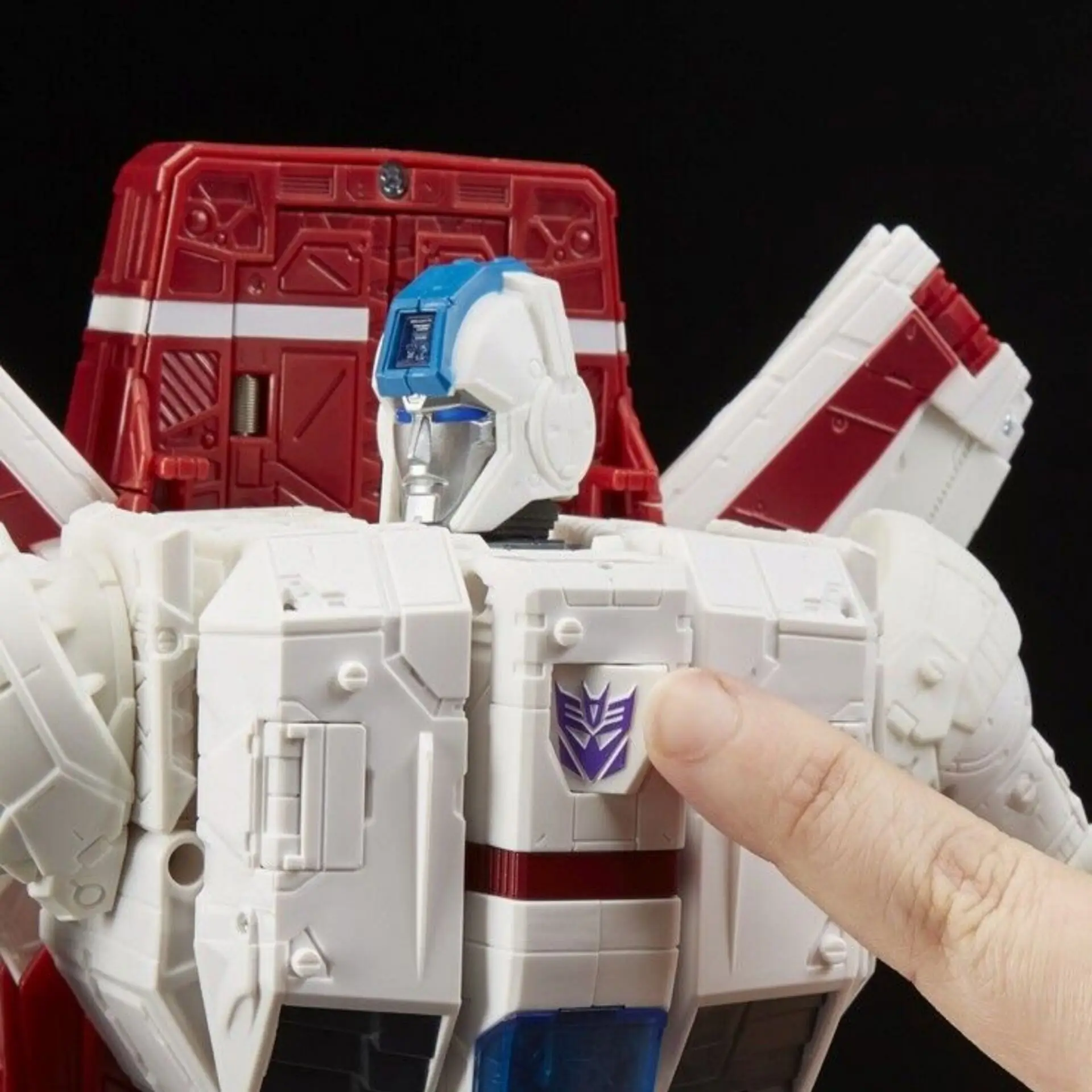 Трансформация поколения война для Cybertron Commander WFC-S28 Jetfire фигурка осада голова взрослых и детей