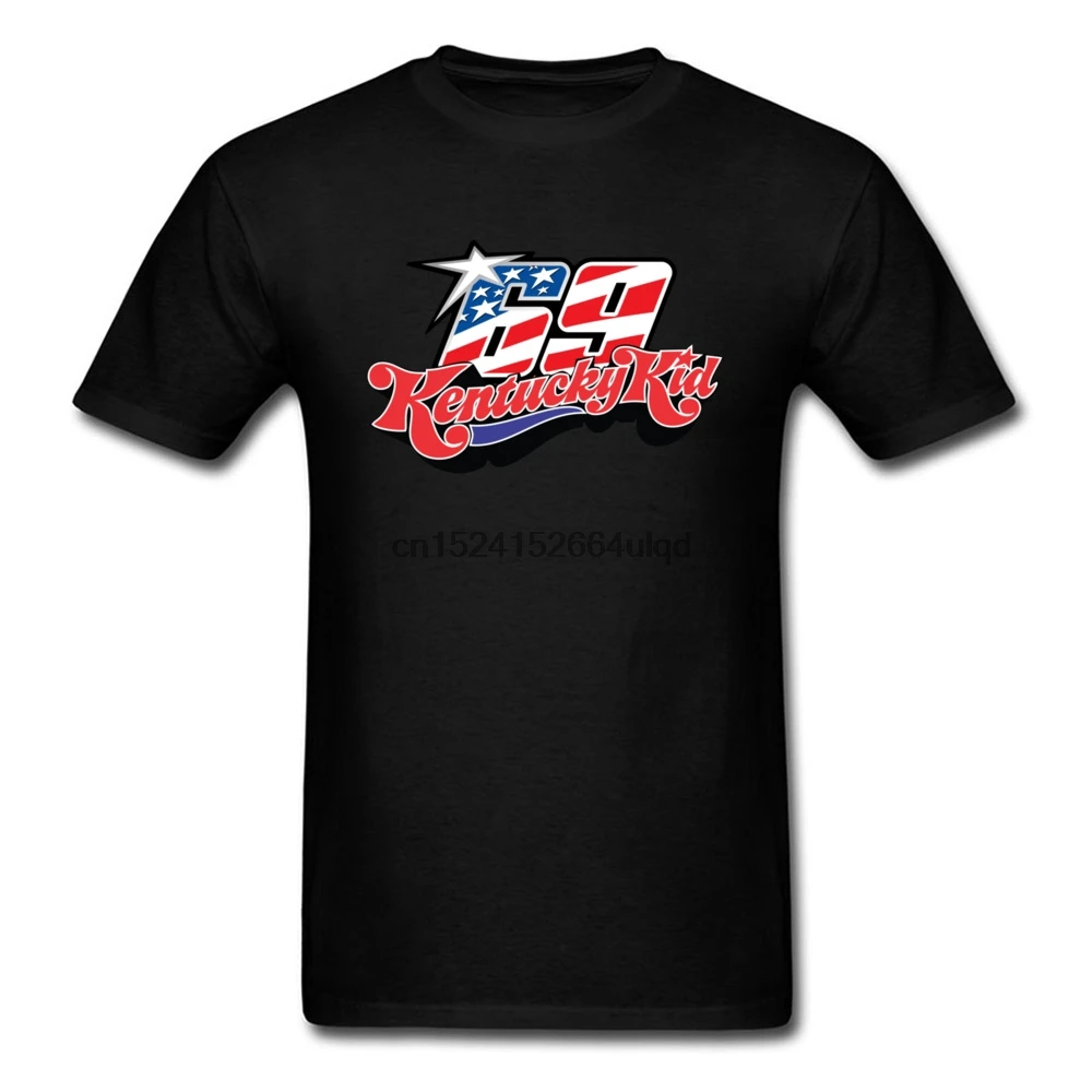 Cool T Shirt Motor Racer 69 Men Fashion Top Quality Pure Cotton Casual Tee Crewneck Awesome Designers T-Shirt Brand New | Мужская одежда
