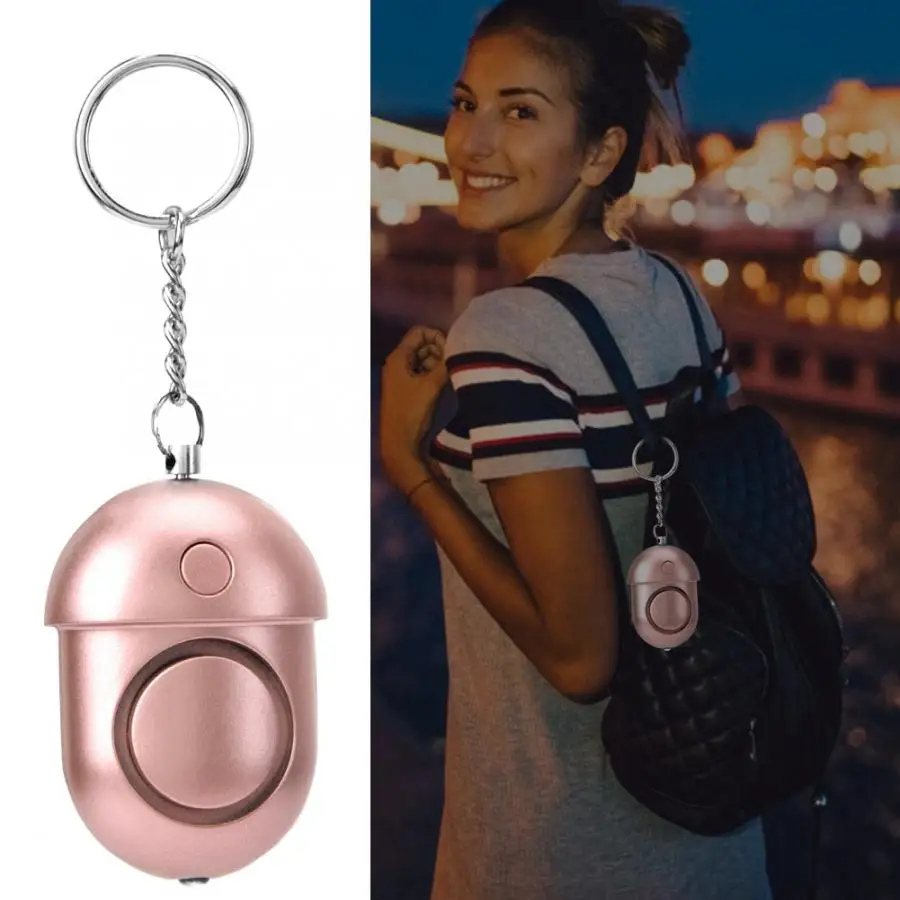

Portable GPS Personal Security 130db Keychain Emergency Alarm Alarm With LED Light For Women, Children, Elderly gps