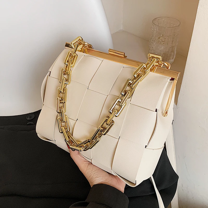 

Designer Women Chain Pu Leather Handbags High Quality Female Shoulder Messenger Bags Fashion Ladies Crossbody Bags for Women New