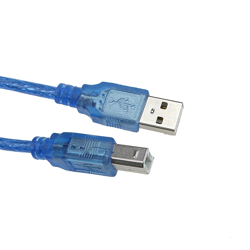 Высокоскоростной USB 2,0 кабель для принтера сканера 0,3 m 0,5 m 1m 1,5 m USB2.0 A To B Мужской кабель для синхронизации цифровых данных для принтера canon epson hp
