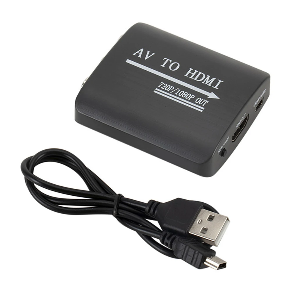 AV A HDMI 3D Compensazione Con Cavo USB Accessori Stabile Professionale Mini Adattatore di Casa Per