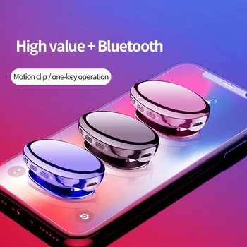 

IQQ I3 MP3 Music Player Bluetooth 4.2 Sports Player FM Radio, Mini Music Player Portable Speaker 16GB