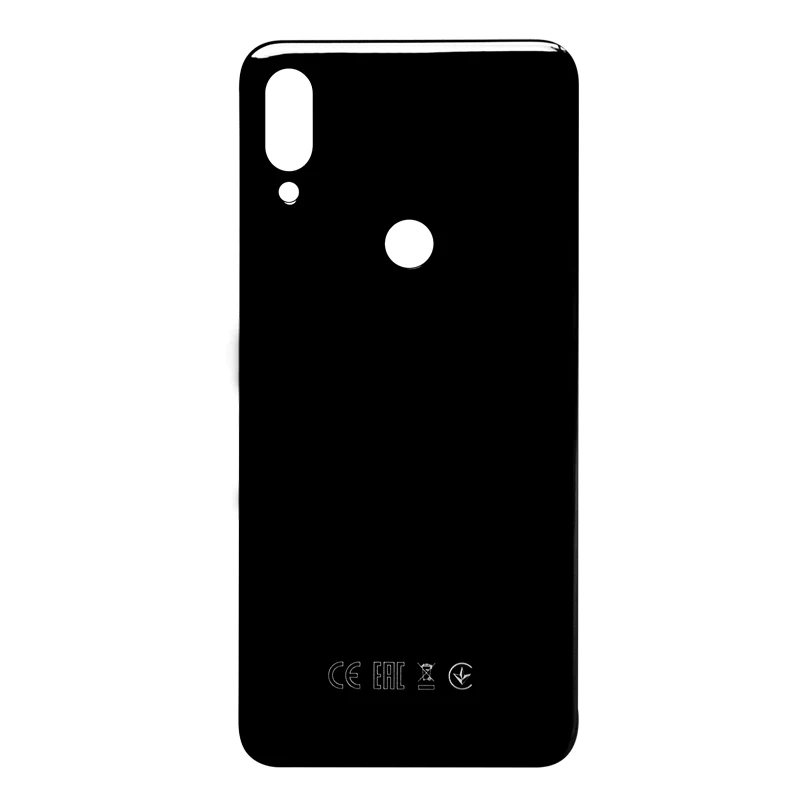 DOOGEE N10 замена крышки батареи прочный Чехол для мобильного телефона аксессуар для DOOGEE N10 - Цвет: Черный
