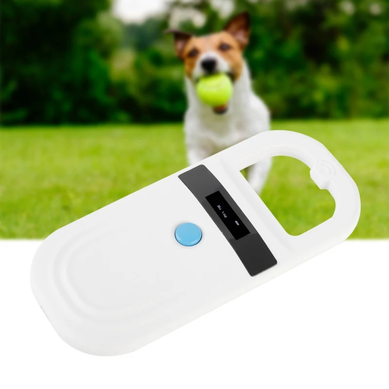 Портативный ISO FDX-B Pet RFID чип-ридер перезаряжаемый OLED животное чип ID сканер микрочип сканер ПЭТ тег сканер для собаки кошки
