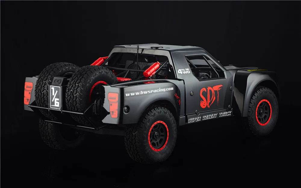 DTT 30N 1/6 Электрический задний мост трофейный грузовик SDT супер внедорожник для пустыни