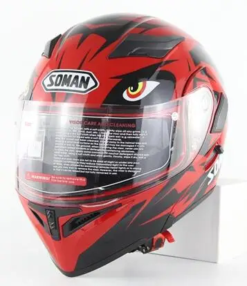 Полнолицевой шлем черные шлемы мотогонок флип-ап шлемы Vespa Casque модульный Motocicleta Casco Moto Integral Porta - Цвет: Shark Red