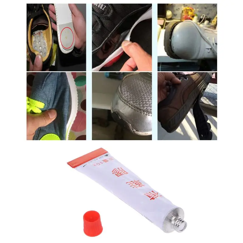 

10ml Super Adhesive Repair Glue For Shoe Leather Rubber Canvas Tube Strong Bond