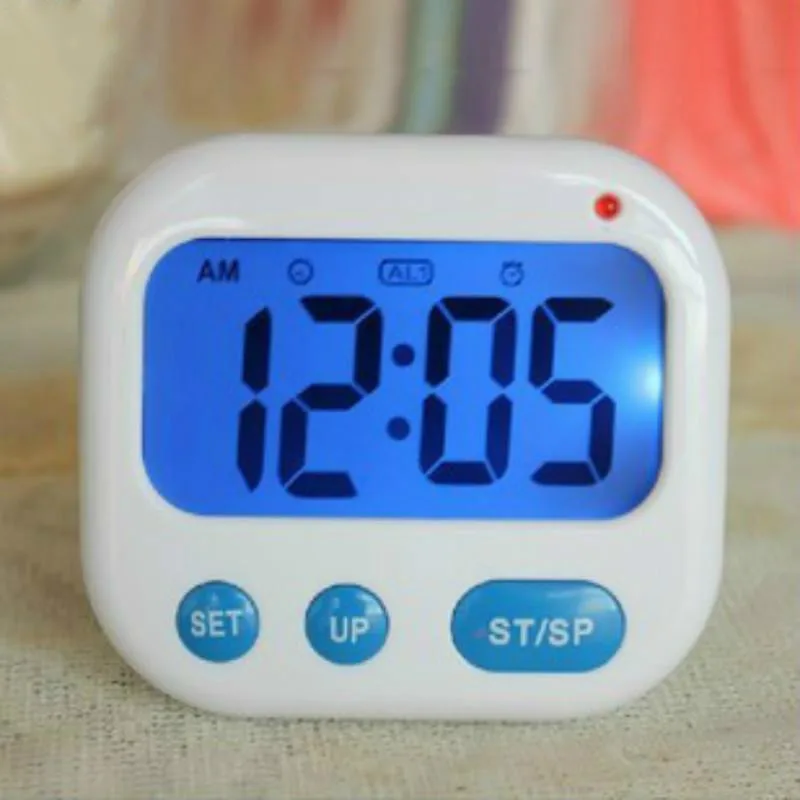 

Pocket Timer Convenient Clock Student Snooze Smart Digital Mini Travel Vibration Handy Reminder Kids Led Display Watch Desktop