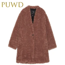PUWD новое женское кашемировое пальто