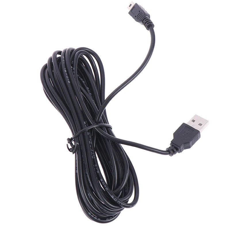 3.5M USB Type-A to Mini 5Pin direct plug charging cable for GPS navigator usb mini cable