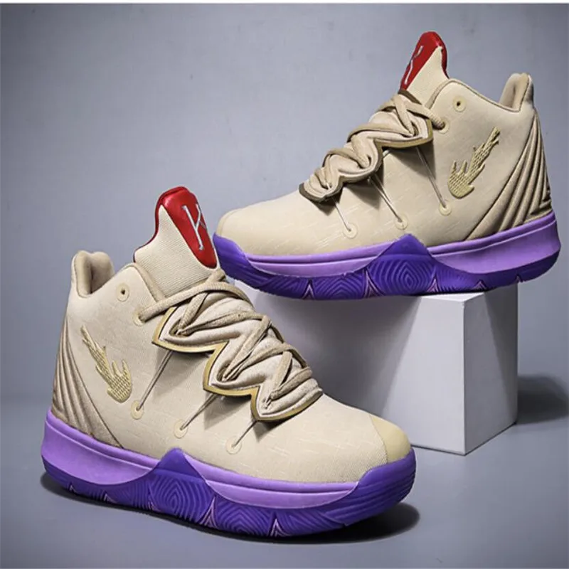 Новинка, высокое качество, Kyrie 5, мужские спортивные кроссовки Jordans, баскетбольные кроссовки, спортивные Нескользящие осенние кроссовки
