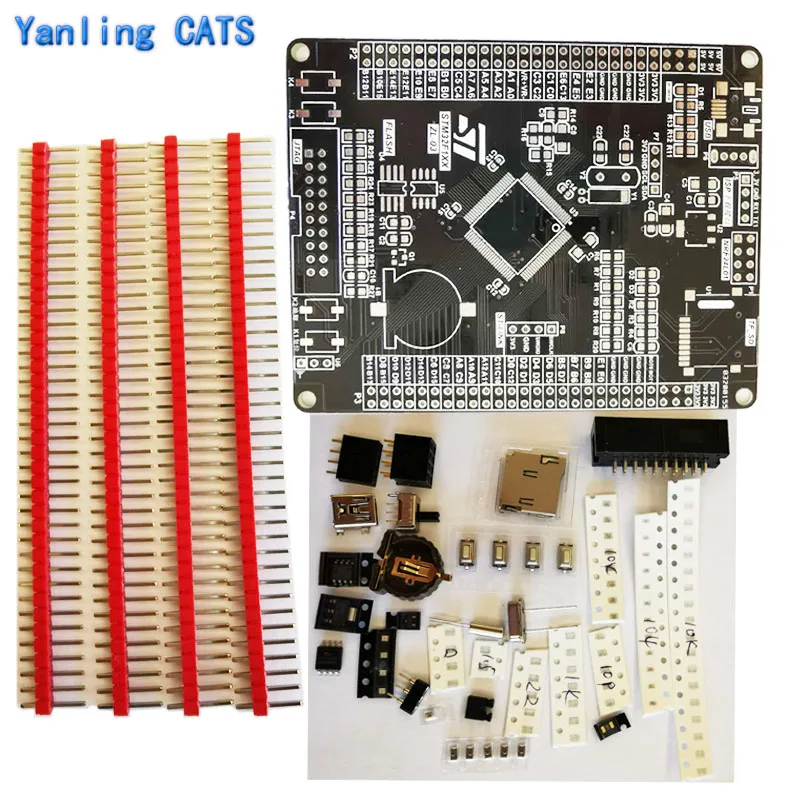 

1PCS ZL-03 DIY STM32 Empty board Kit STM32F103VEVBVCVGT6 LQFP100 ARMCortex M3 development board mini system board core board Kit