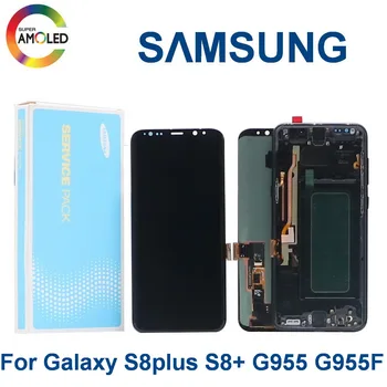 

Original AMOLED S8 PLUS LCD Display For Samsung Galaxy S8+ G955 G955A G955U G955V SM-G955FD LCD display touch screen Dead pixel