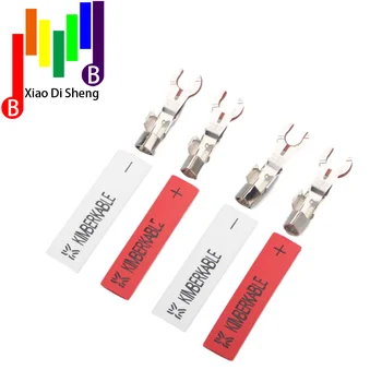 

xccsee 4pcs/8pcs Kimber copper plating rhodium welding U Y Spade banana Plug Male Audio Plug Speaker power amplifier connector