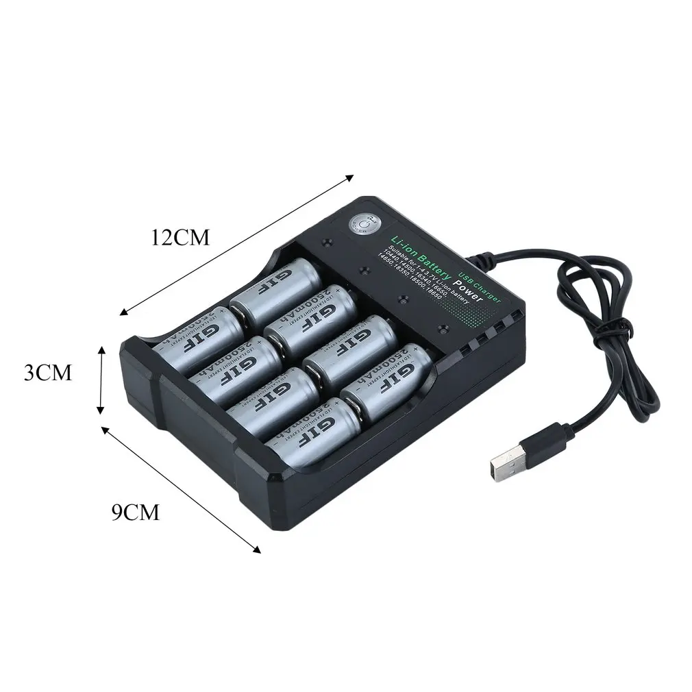 20pcs 3,7 V 2500mAh GTF аккумуляторные батареи 16340 Li-Ion батареи набор с 2 зарядными устройствами для камеры безопасности Netgear Arlo