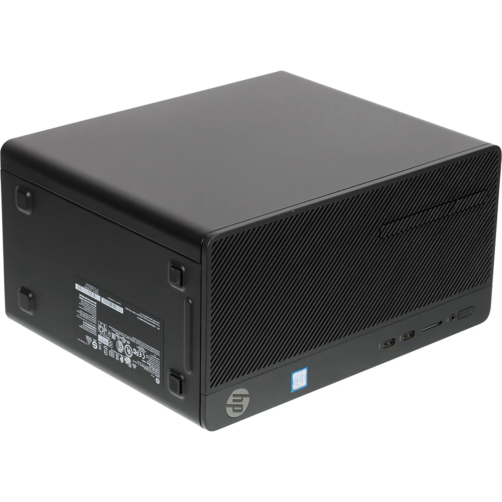 Компьютер HP 290 G2, Intel Core i3 8100, DDR4 4Гб, 1000Гб, Intel UHD Graphics 630, DVD-RW, CR, Windows 10 Professional