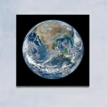 

Canvas Prints Earth Paintings Wall Art Home Decoration Universe Mar Moon Planet Poster Living Room Bedroom Space Decor Pictures