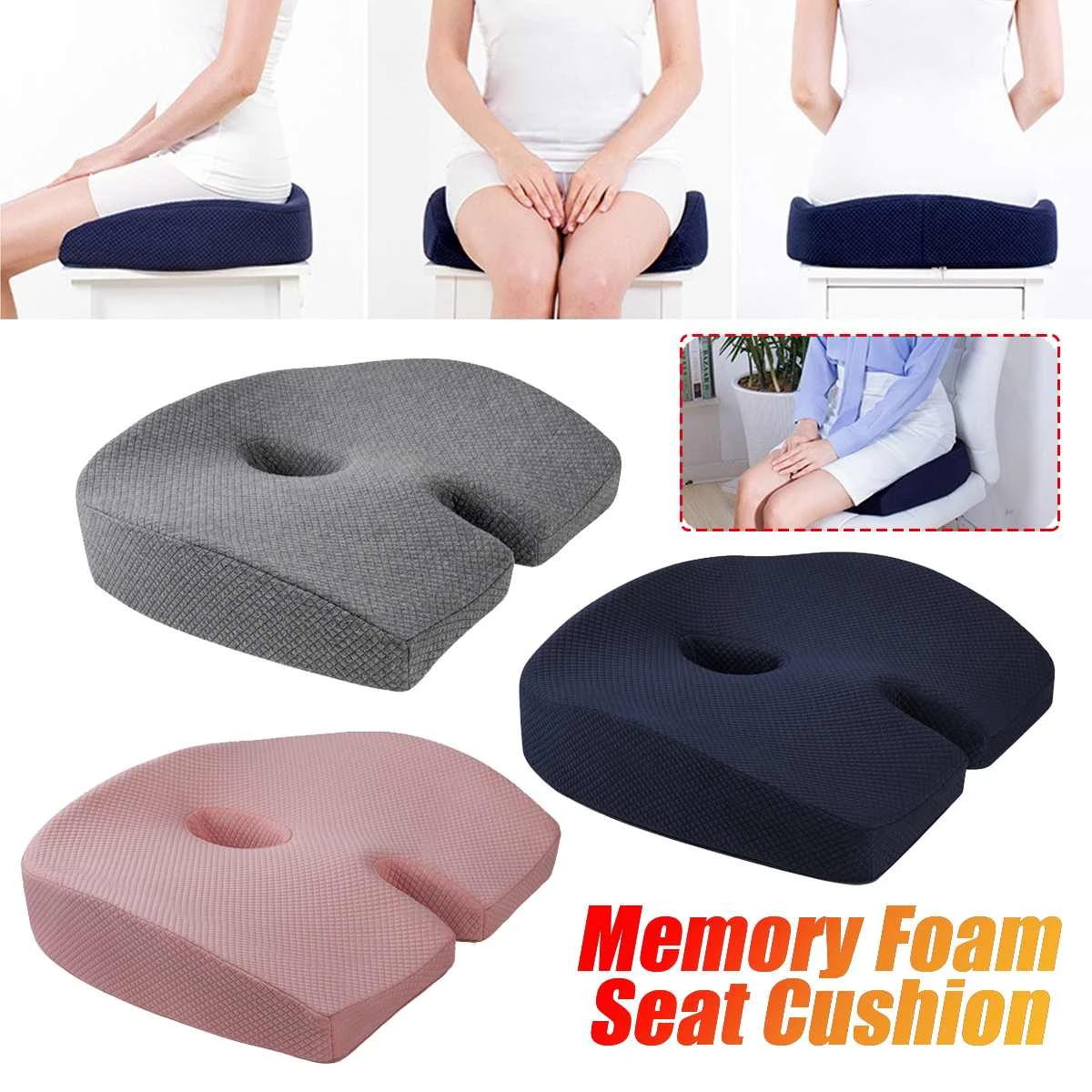 Memory Foam Seat Cushion Chair