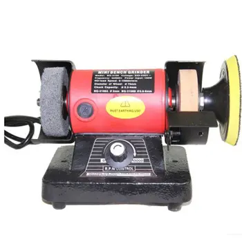 

Desktop Grinding Machine Multifunction Fiber Wheel Grinding Wheel 220V 150W Speed Adjustable Household DIY Polishing Machine