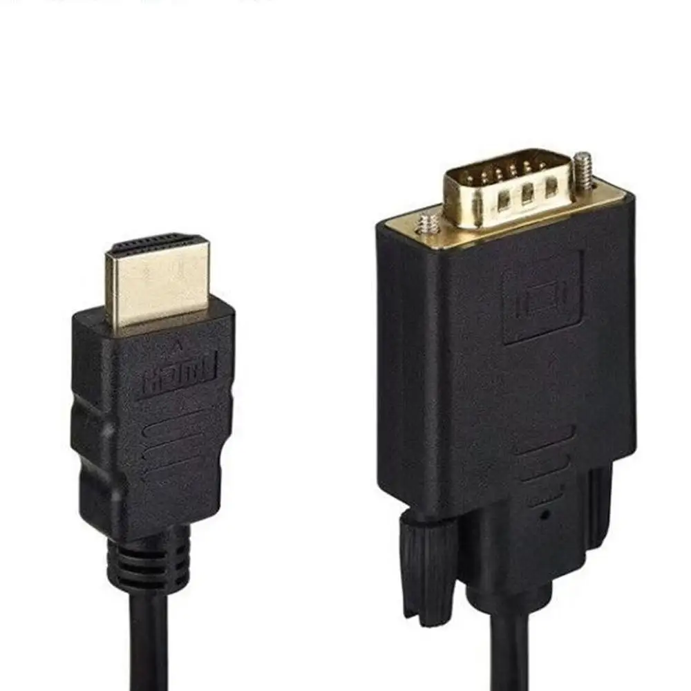 HDMI к VGA HD 1080P кабель с HDMI к VGA кабель аудио адаптер кабель дропшиппинг