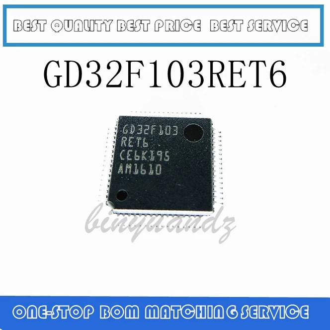 5 шт. 10 шт. GD32F103RET GD32F103RET6 QFP64