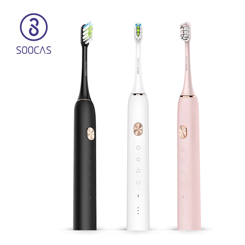 SOOCAS X3 перезаряжаемая электрическая зубная щетка модернизированная звуковая