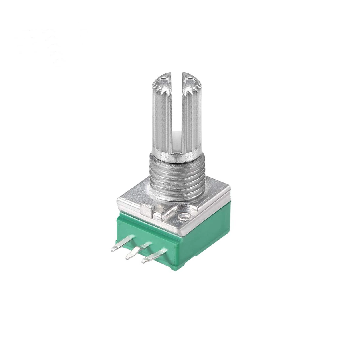 Multiturn potentiometer linear potentiometer rotary potentiometer potentiometer kit trimmer potentiometer 5pcs/lot RK097NS potentiometer B5K B10K B20K B50K B100K B500K potentiometer 3Pin shaft with switch audio sealing potentiometers