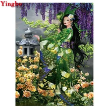 Diy фото на заказ алмазная живопись полная квадратная круглая японская женская Алмазная вышивка крестиком мозаичная картина домашний декор