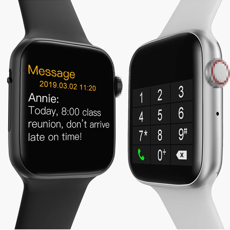 IWO 8 MAX Smart uhr Full Touch Fitness Tracker Sport Smartwatch Armband Ersatz für Android IOS Pk W34 xiaomi iwo 8 10