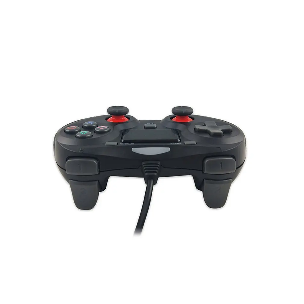 USB проводной геймпад для Playstation для sony PS4 контроллер Джойстик для игр контроллер для ПК консоли с usb-кабелем