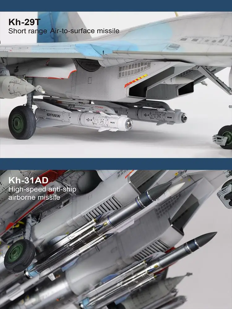 GreatWall L4823 1/48 шкала Su-35S "фламинго-е" многоцелевой истребитель воздух-поверхность