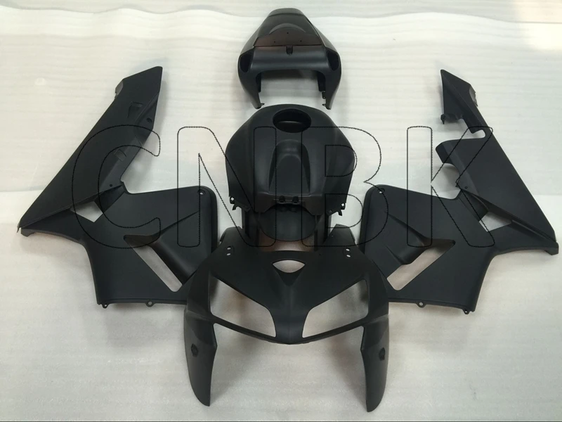 Для CBR600RR 05 Пластиковые обтекатели CBR 600RR 05 материя черные Обтекатели CBR600 RR 2005-2006 Пластиковые обтекатели