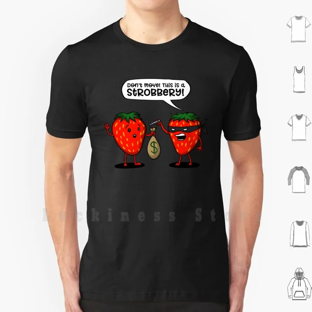 Strobbery Funny Strawberry Fruit Joke 