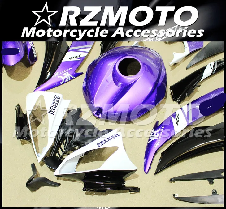 ABS мотоцикл обтекатель комплект для YAMAHA YZF R6 2008- год кузов литьевая форма Магазин № 1750