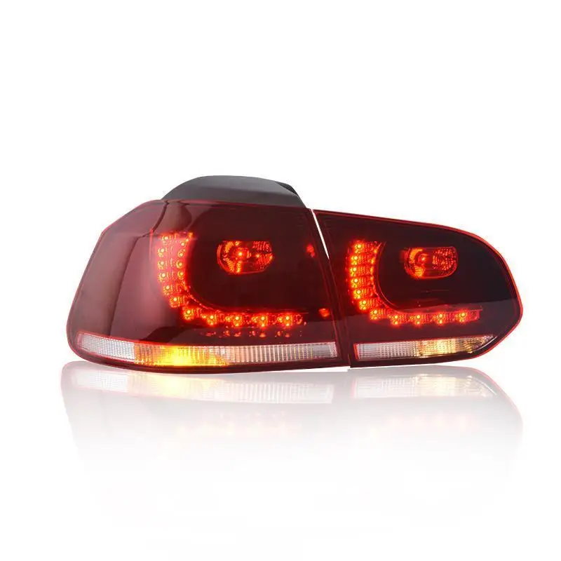 Luces Para Авто Стайлинг боковой указатель поворота Drl светодиодные фары Задние Автомобильные фары в сборе 08 09 10 11 12 для Volkswagen Golf 6