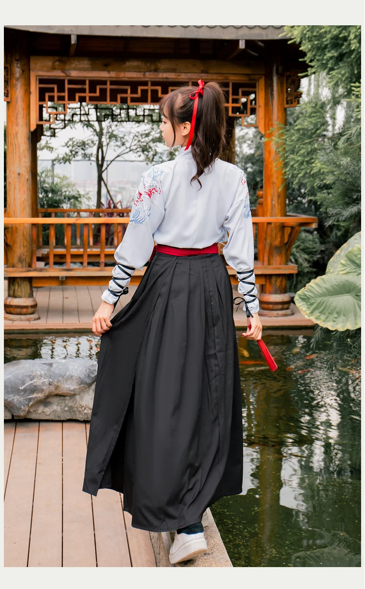Унисекс Традиционный китайский Hanfu одежда Цин Тан Костюм Древний фестивальный костюм для выступлений костюмы женский костюм для народных танцев DL4184