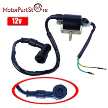 2 wires Ignition Coil 6V For Honda Z50 CT70 C70 CL70 XL70 SL70 50cc 70cc 90cc 110cc 125cc Moped Scooter Scooter ATV Dirt Bike