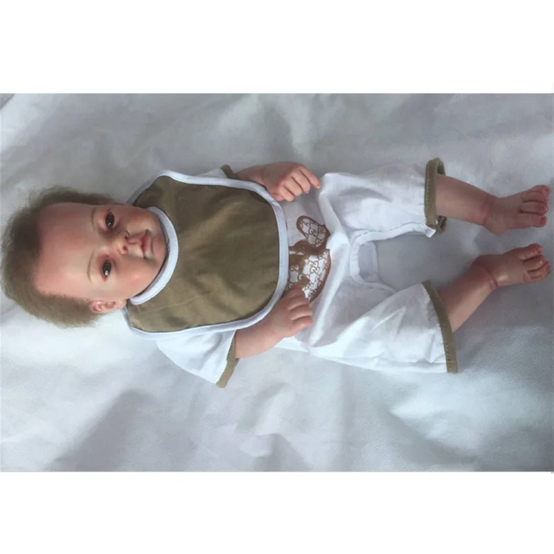 20 дюймов мягкий силиконовый Inteiro Baby Life Bebe Reborn Menina 50 см очаровательные Reborn для маленьких девочек рождественские подарки Bonecas Brinquedos